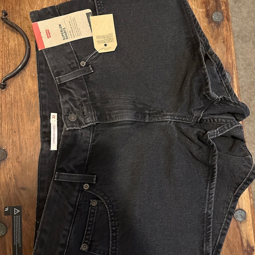 Levi's Womens Superlow Jean Shorts